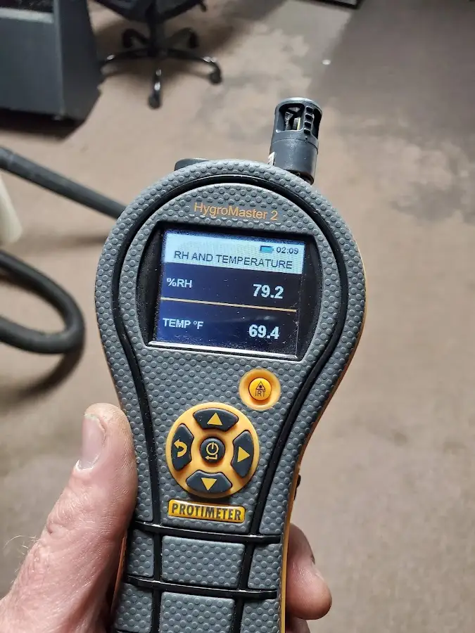 Moisture meter humidity assessment for Fire & Smoke Damage Restoration in Laguna Woods